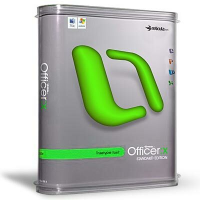 Officer X الخط