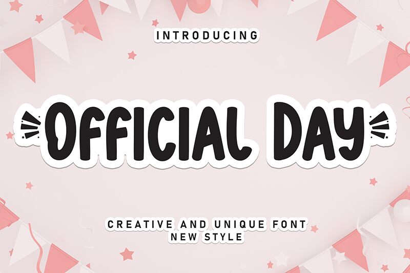 Official Day Schriftart