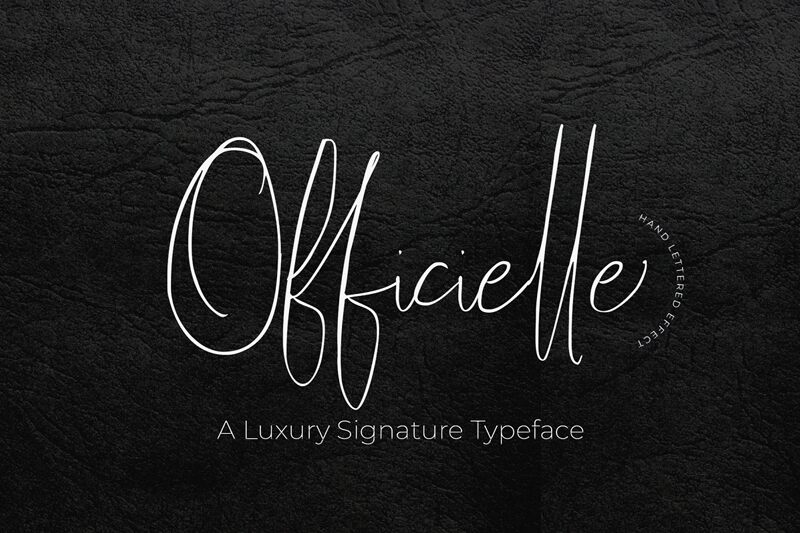 Officielle Schriftart
