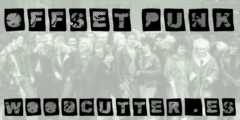 Offset Punk Czcionka