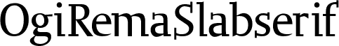 OgiRemaSlabserif