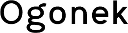 Ogonek Bold