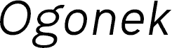 Ogonek Italic