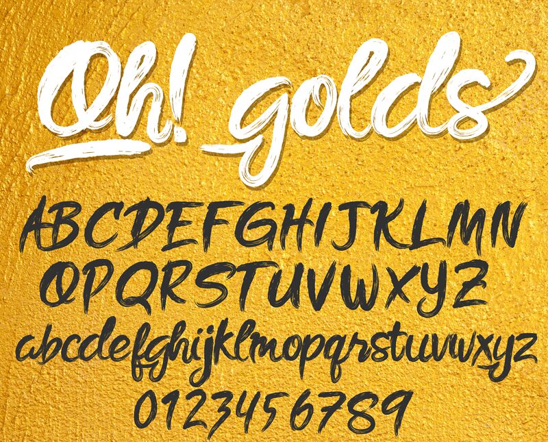 Oh golds Carattere