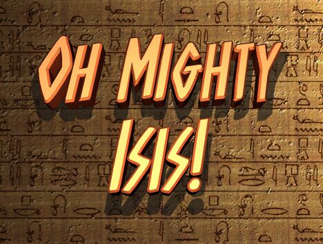 Oh Mighty Isis Schriftart