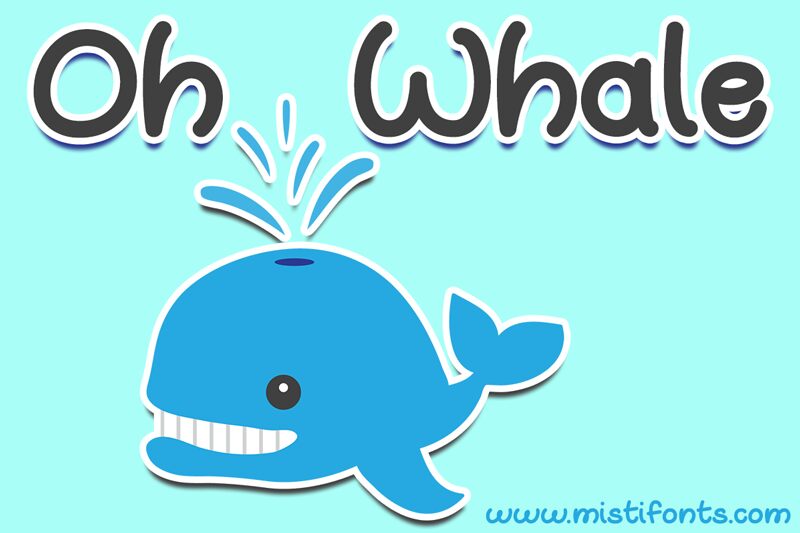 Oh Whale Czcionka
