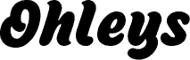 Ohleys 字体