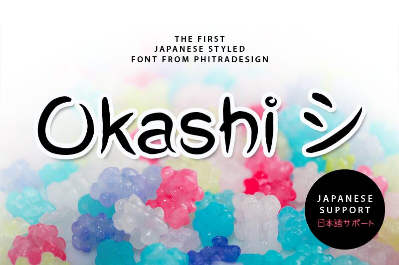 Okashi^ Czcionka