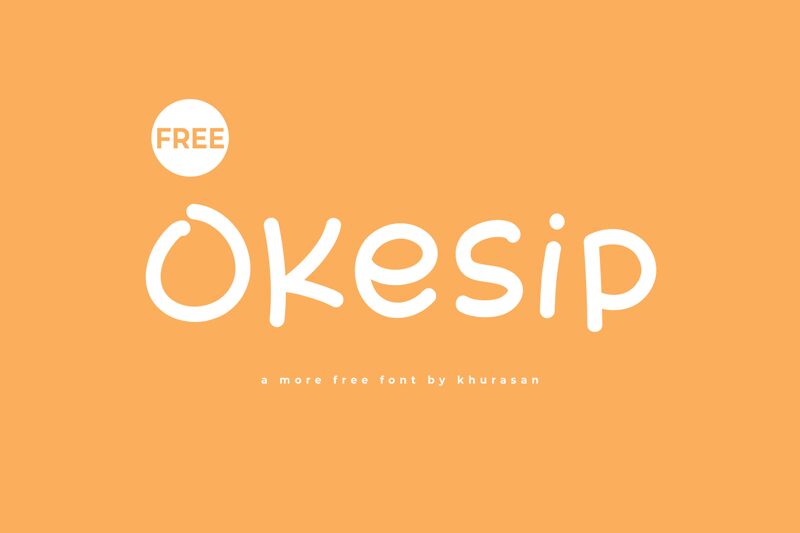Okesip Schriftart