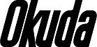 Okuda Bold Italic