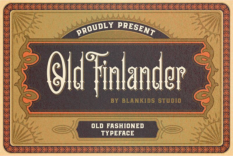 Old Finlander Czcionka