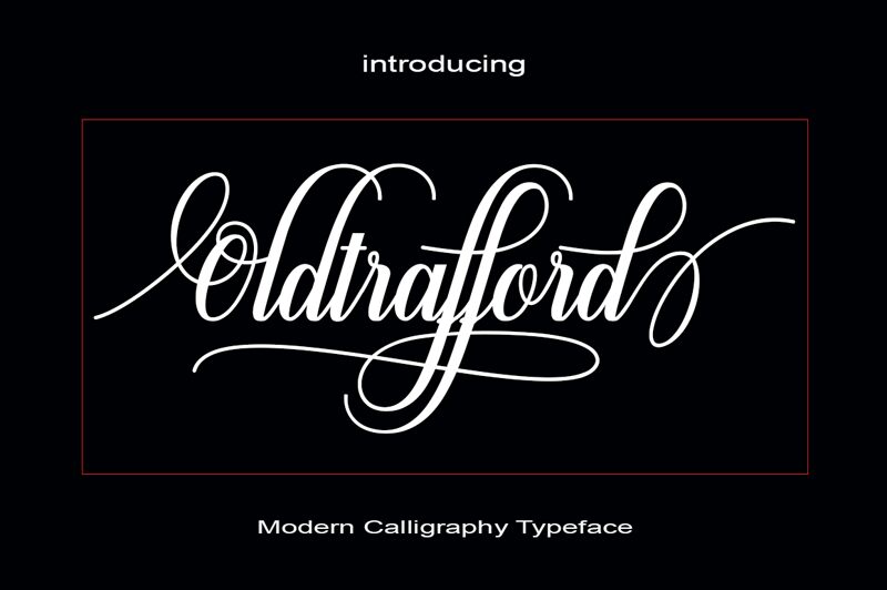 Oldtrafford Font