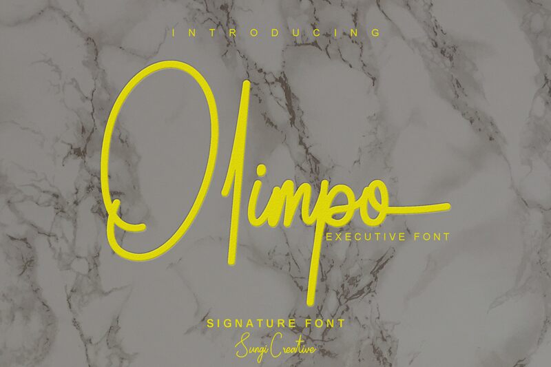 Olimpo Schriftart