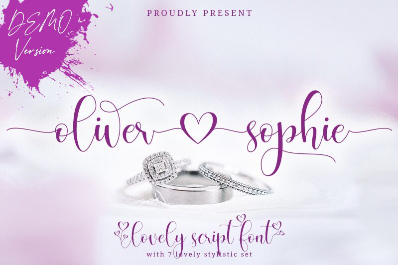 Oliver Sophie Schriftart