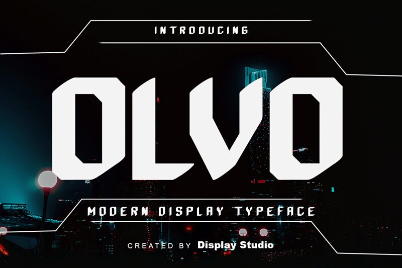 OLVO Schriftart