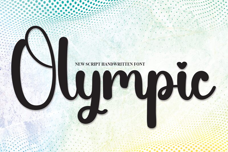 Olympic Шрифт