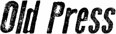 Old Press Italic