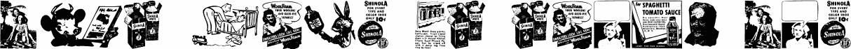 Ukážka písma Old Time Ad Dings One