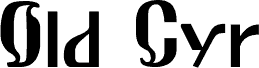 OldCyr Bold