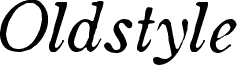 Oldstyle Italic HPLHS