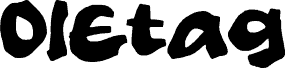 Preview of the OLETAG font