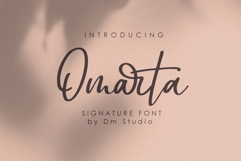 Omarta 字体