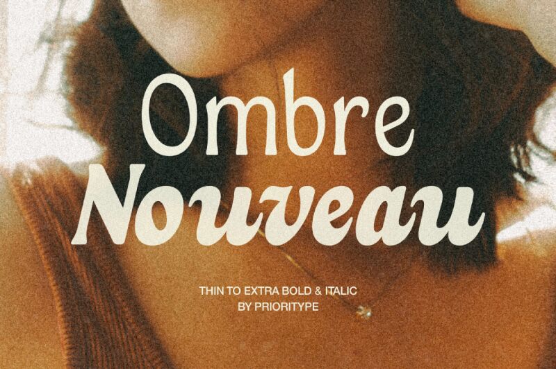 Ombre Nouveau DEMO ExtBd Ita — Presentazione del carattere