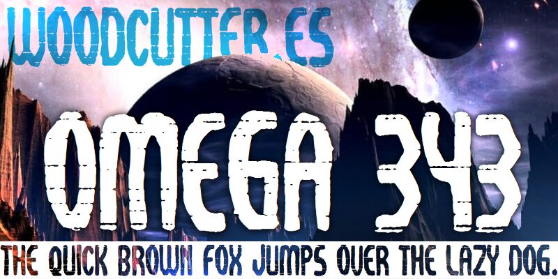 Omega 343 Czcionka