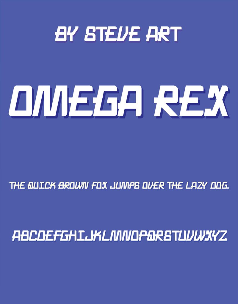 Omega Rex 字体
