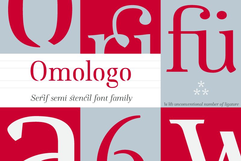 Omologo Schriftart