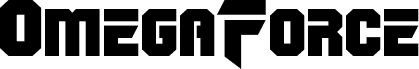 Preview of the OmegaForce Regular font