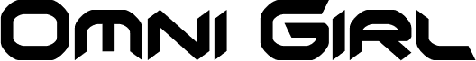 Anteprima del carattere Omni Girl Extra-Condensed