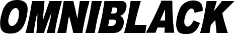 OMNIBLACK Italic