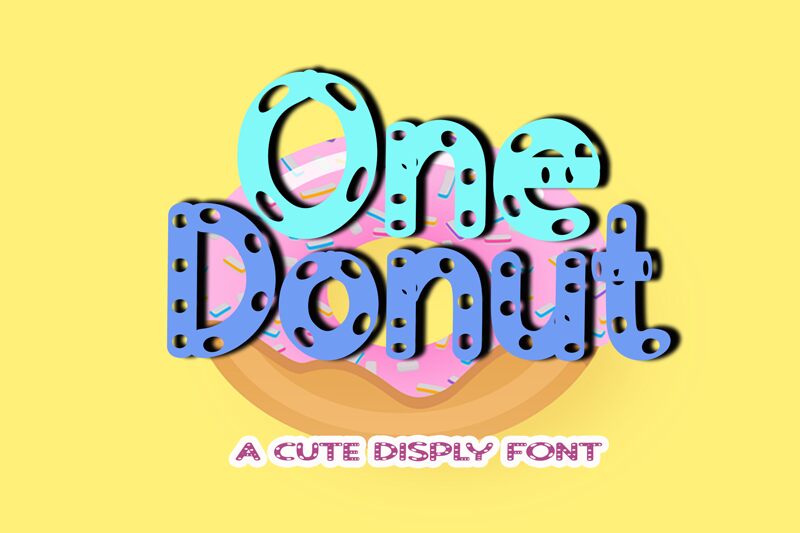 One Donut Czcionka
