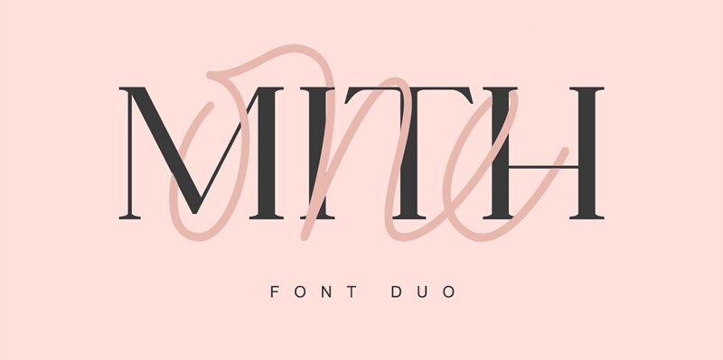 One Mith Script Schriftart