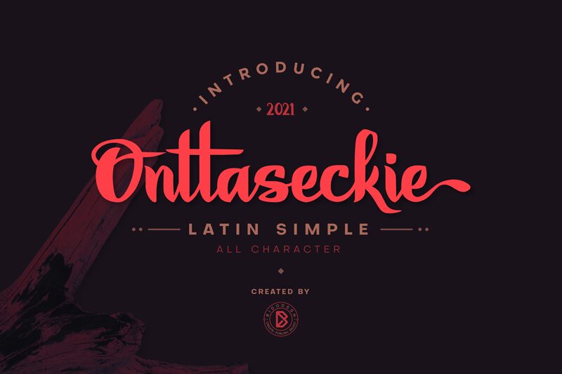 Onttaseckie Font