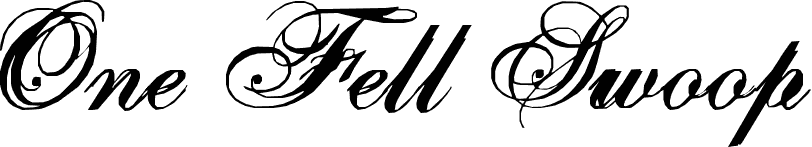 one-fell-swoop-font