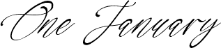 One January Italic