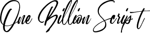 Onebillion Script