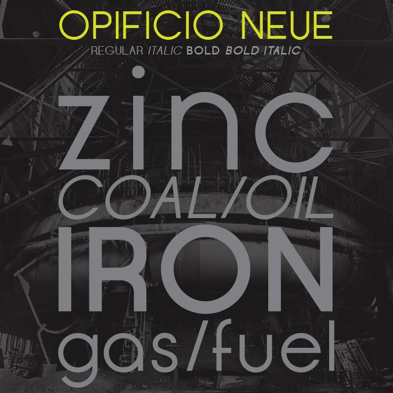 Opificio Neue Czcionka