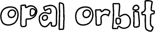 Opal Orbit Line шрифт