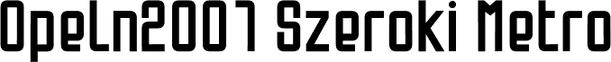 Opeln2001 Szeroki Metro