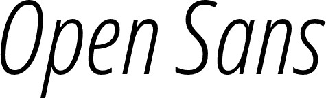 Download Open Sans Condensed Font For Mac