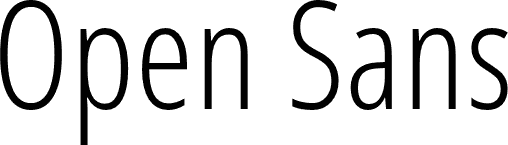 rod Let at forstå bede Open Sans Condensed Light font