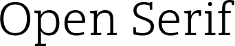OpenSerif-Book