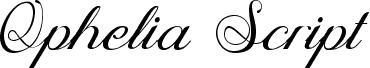 Ophélia Script Light