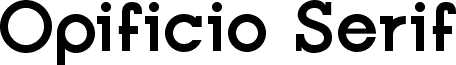 Opificio Serif Bold