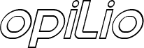 معاينة خط Opilio Outline Italic