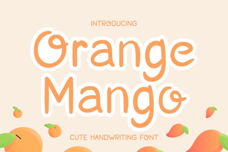 Orange Mango الخط 