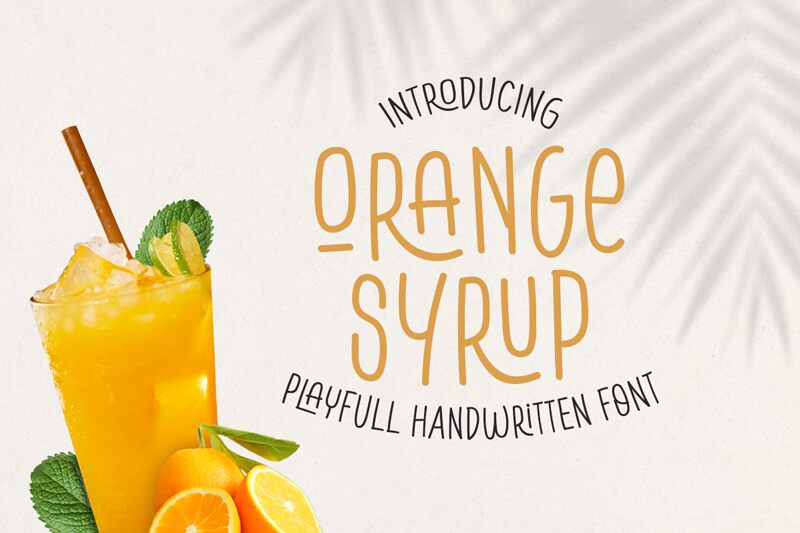 Orange Syrup Carattere